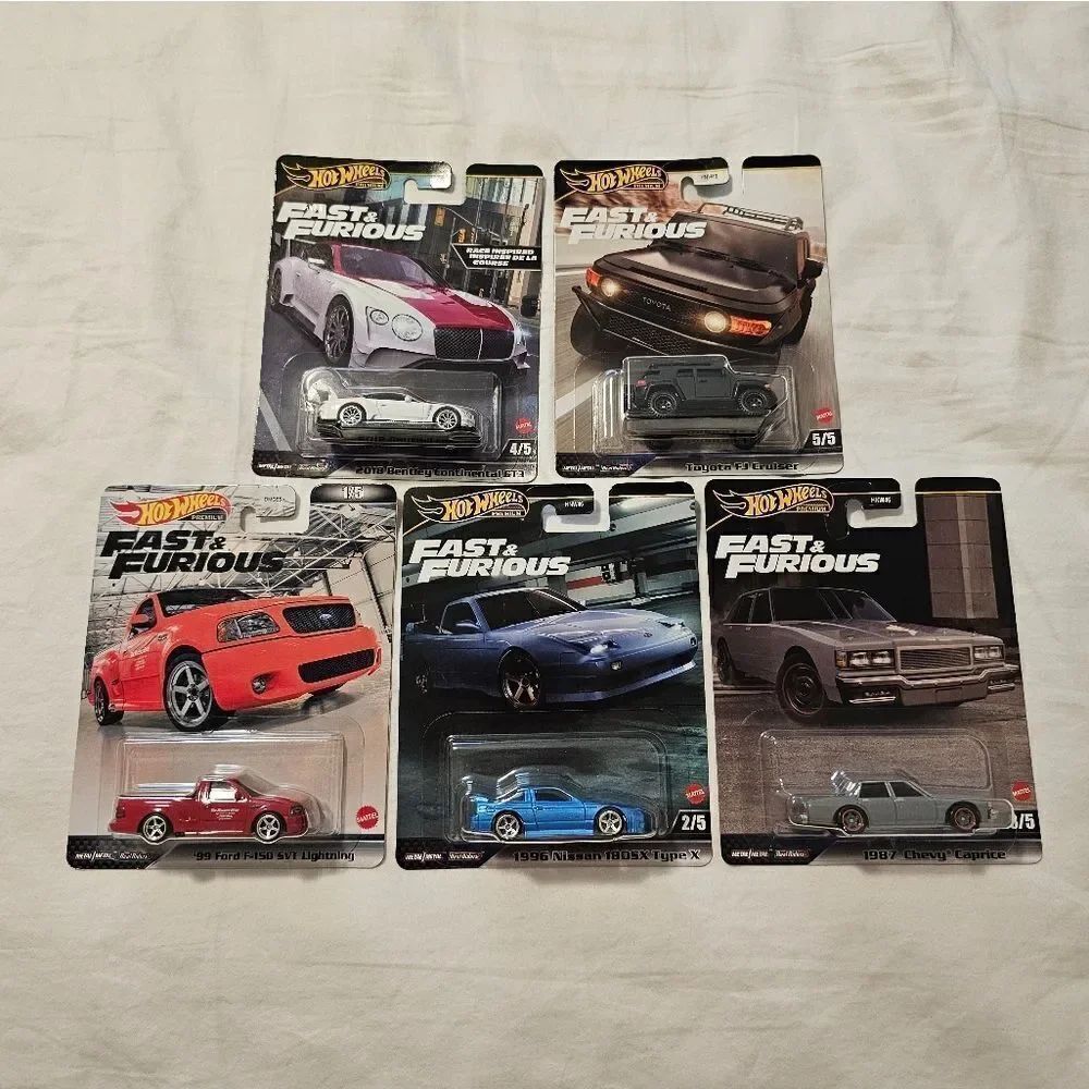 Fast And Furious Full Set Hotwheels